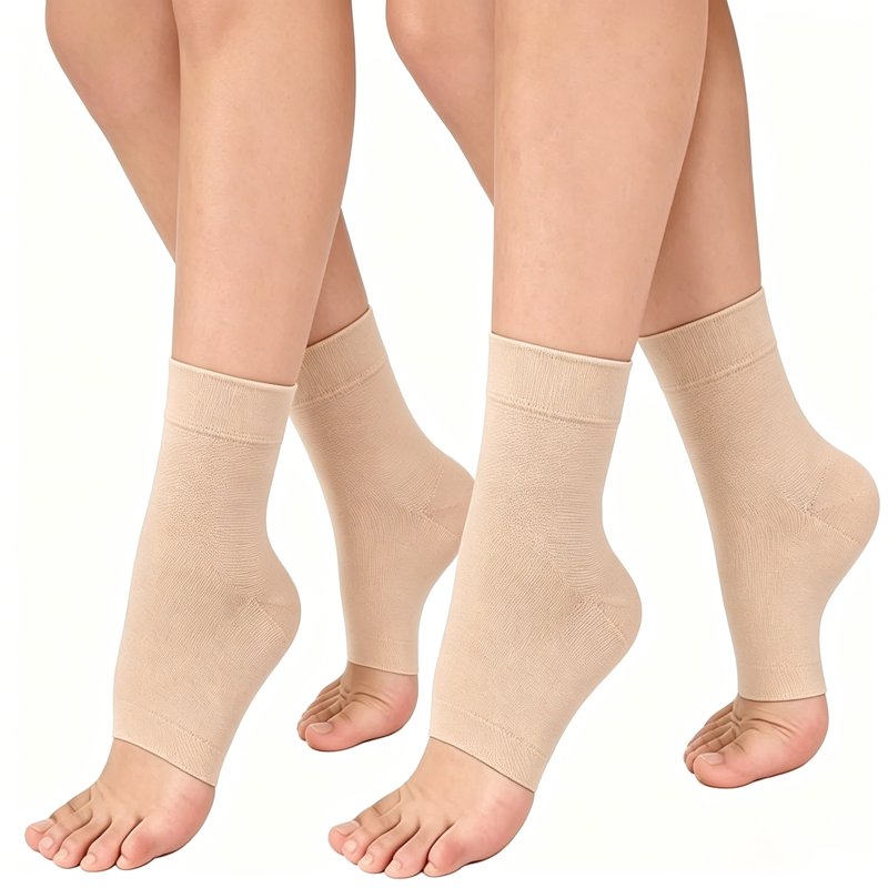 Unisex Ankle Compression Support Socks for Plantar Fasciitis & Swelling Relief