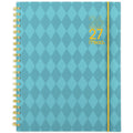 Mead Tranquil Turquoise 2026-2027 Planner 8.5x11 Weekly & Monthly Organizer