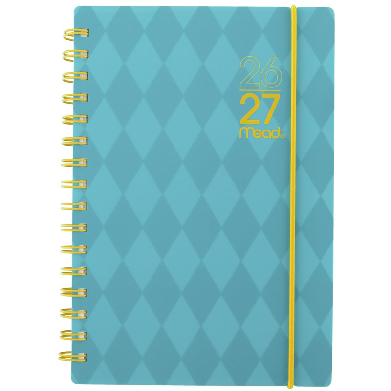 Mead Color Pop 2026-2027 Planner - Tranquil Turquoise, Small 5.5x8.5