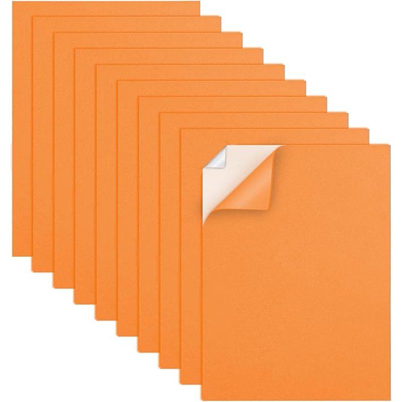 Self Adhesive EVA Foam Sheets 9x12 Inch 2mm Craft Foam for DIY Projects