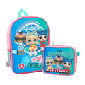 Kids Girls Backpack with Detachable Lunch Bag - Pink, School & Travel