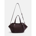 Women's Mini Clam Tote Bag - Stylish Woven Compact Carryall