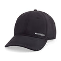 Vented Cooling Performance Baseball Cap for Men & Women - Unisex Black Hat