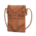 Women's Crossbody Bag - Vegan Leather, Chic & Compact with Adjustable Strap