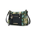 Crossbody Bag for Women Vegan Leather Small Shoulder Bag with Gold Hardware