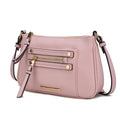 Vegan Leather Crossbody Bag for Women - Compact Daily Shoulder Purse