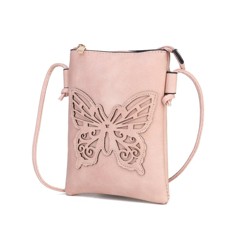 Women's Crossbody Bag Vegan Leather Small Purse Stylish Compact Handbag