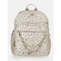 Women's Dome Backpack with Charm Chain Accent - Multi-Color Options