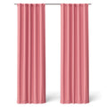 Kids Blackout Curtain Panel Pair - Room Darkening, Rod Pocket & Back Tabs