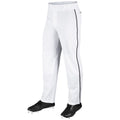 Baseball Pants with Braid - Open Bottom, Athletic Fit, Durable Polyester