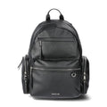 Women’s Dome Laptop Backpack with Front Pockets and Removable Pouch - Black