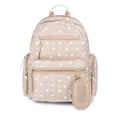 Women's Dome Backpack with Front Pockets & Removable Pouch - 18.5 Inch