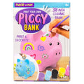 Paint Your Own Piggy Bank Kids Art & Savings Craft Kit - Multiple Pack Sizes