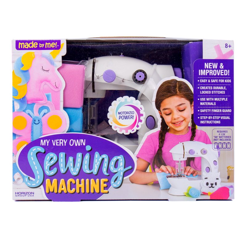 Kids Sewing Machine Kit for Beginners - Creative Craft Set with Fabric & Accessories
