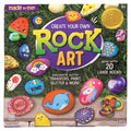 Create Your Own Rock Art Kit - Multicolor Painting and Glitter Decorations