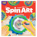 Spin Art Kit for Kids - Create Vibrant Rainbow & Metallic Designs