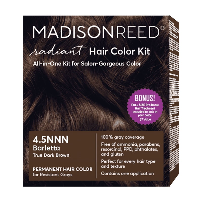 Salon-Quality Permanent Hair Color Kit with Bonus Pro Boost - All Shades