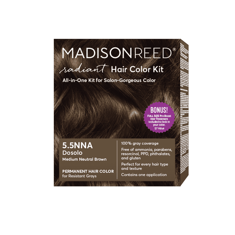 Salon-Quality Permanent Hair Color Kit with Bonus Pro Boost - All Shades
