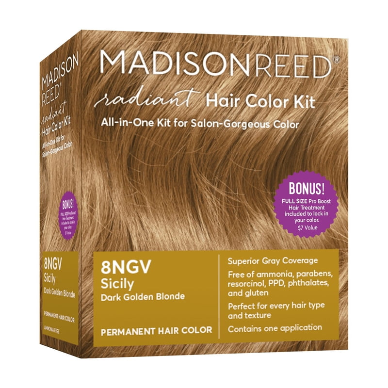 Permanent Hair Color Kit with Bonus Pro Boost - All Shades