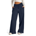 Wide Leg Yoga Pants for Women with Pockets - High Waist Casual Loose Fit