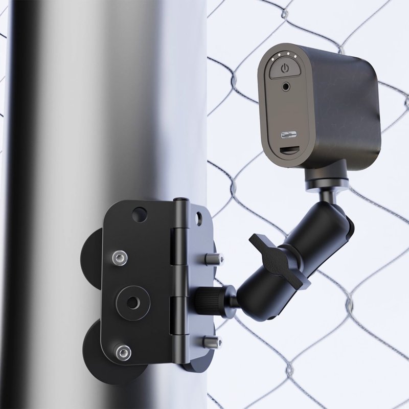 Magnetic Fence Mount for Action Cameras and GoPro - Adjustable, Heavy-Duty, Versatile Video Mount