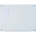 Magnetic Glass Dry-Erase Whiteboard Set - Multiple Sizes, Includes Magnets & Tray