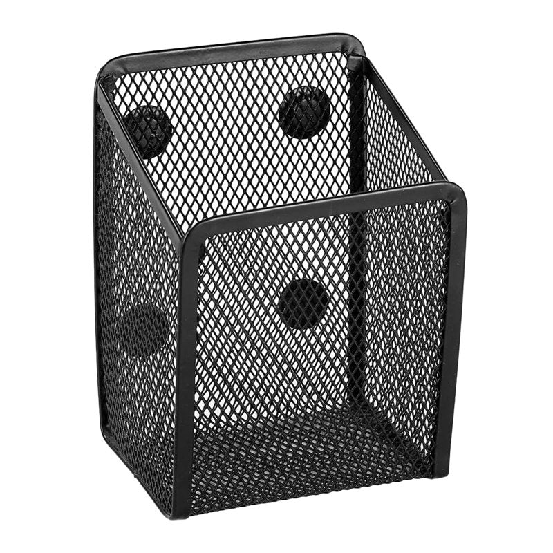 Magnetic Pencil Holder Mesh Organizer for Whiteboards, Fridges & Lockers