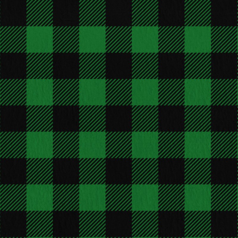 Light-Weight Cotton Flannel Fabric Buffalo Plaid 42 Inch Wide 1.5 Yards