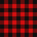 Light-Weight Cotton Flannel Buffalo Plaid Fabric for Sewing & Crafts - Red/Black - 42 in x 1.5 yd Precut