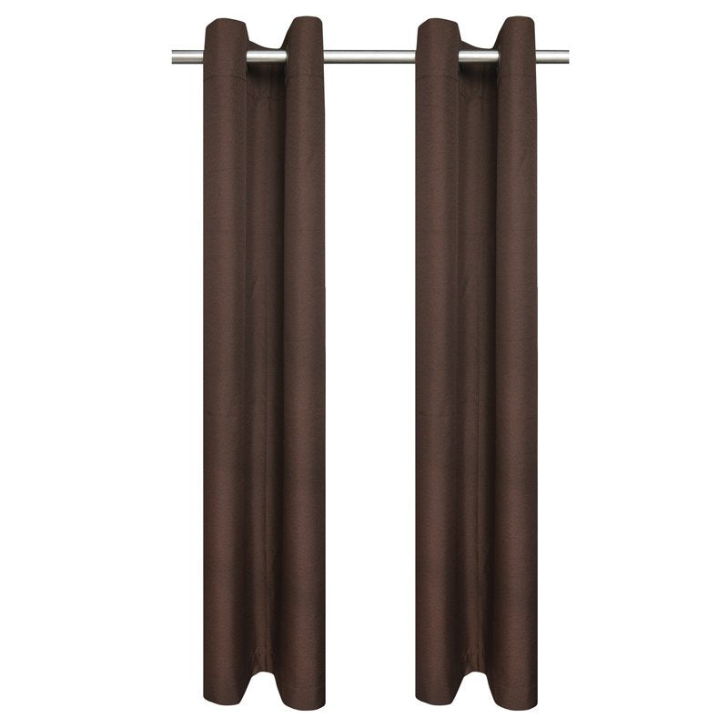 Blackout Grommet Curtain Panel Pair - Room Darkening Window Treatment Set
