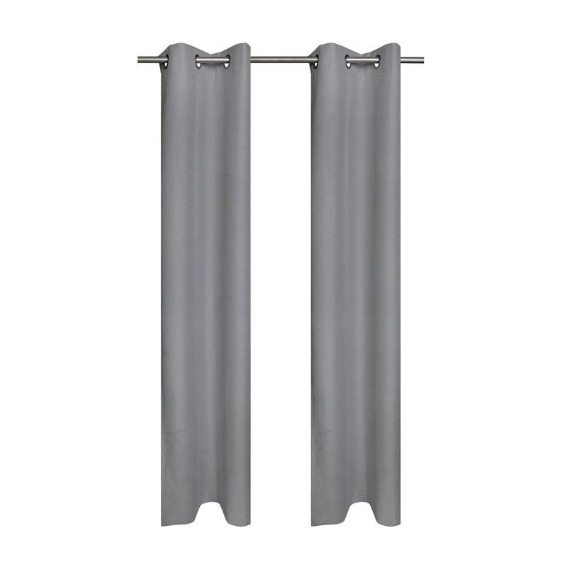 Blackout Grommet Curtain Panel Pair - 30 x 84 Inches, Room Darkening