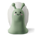 Kids LED Night Light - Rechargeable Squishy Snail Lamp with Dimmable Color Modes