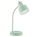 LED Desk Lamp with Catch-All Base and AC Outlet - Adjustable, Energy-Efficient Lighting