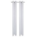 Blackout Grommet Curtain Panel Pair - 30 inch Width, Room Darkening