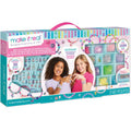 DIY Jewelry Bead Kit - Create Over 30 Bracelets with Charms & 2100+ Beads