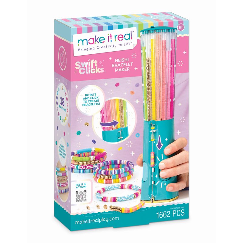 Children's Bracelet Maker Kit - Easy Bead Craft for Kids Ages 8+