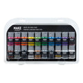 Fabric Paint Set - Assorted Matte Metallic Glitter 20-Pack - Non-Toxic