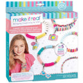 DIY Heishi Bead Bracelet Kit - Create 5 Colorful Friendship Jewelry Sets