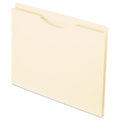 1-Inch Expansion Manila File Jackets - Reinforced Top-Tab Letter Size, Pack of 50