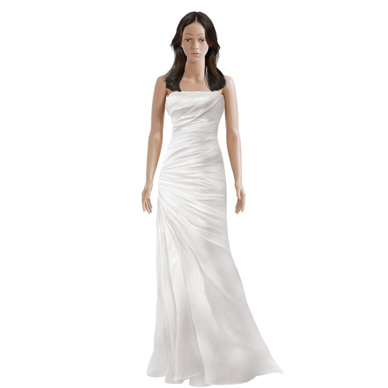 Full Body Female Mannequin with Adjustable Rotating Head and Arms - 69 Inch Dress Form for Fashion Display
