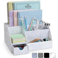 Marble Desk Organizer Acrylic for Office and Home Storage