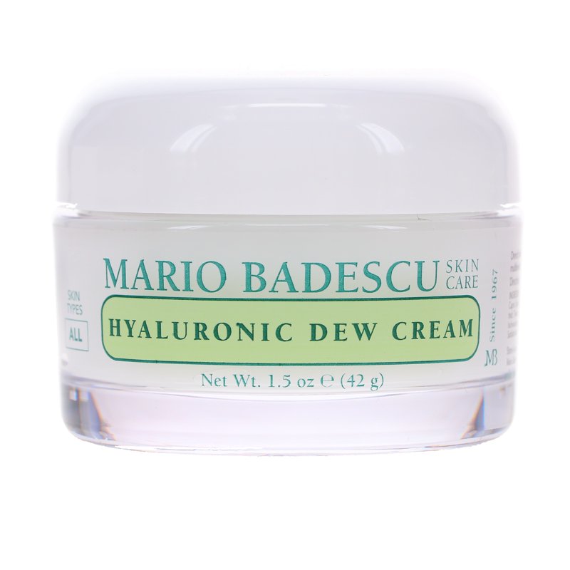 Hyaluronic Dew Cream - Lightweight Moisturizer for Oily & Combination Skin 1.5 oz