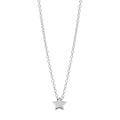 Sterling Silver Star Pendant Necklace for Women & Teens - 16" + 2" Extender Chain
