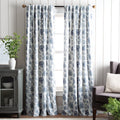 Blackout Curtain Panel Pair - Indigo, Lined, 50x95 Inches, Indoor Window Treatment
