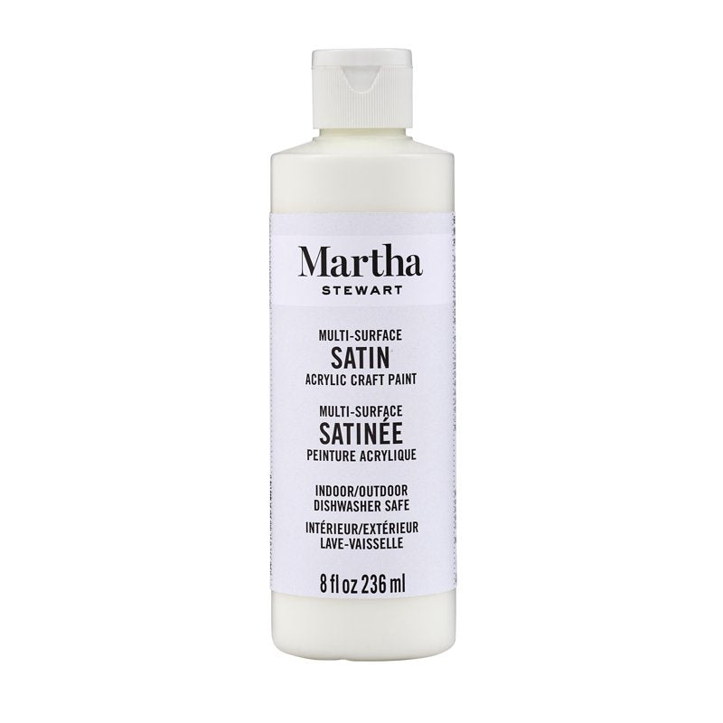 Multi-Surface Satin Acrylic Craft Paint - Vibrant Colors for DIY Projects - 8 fl oz