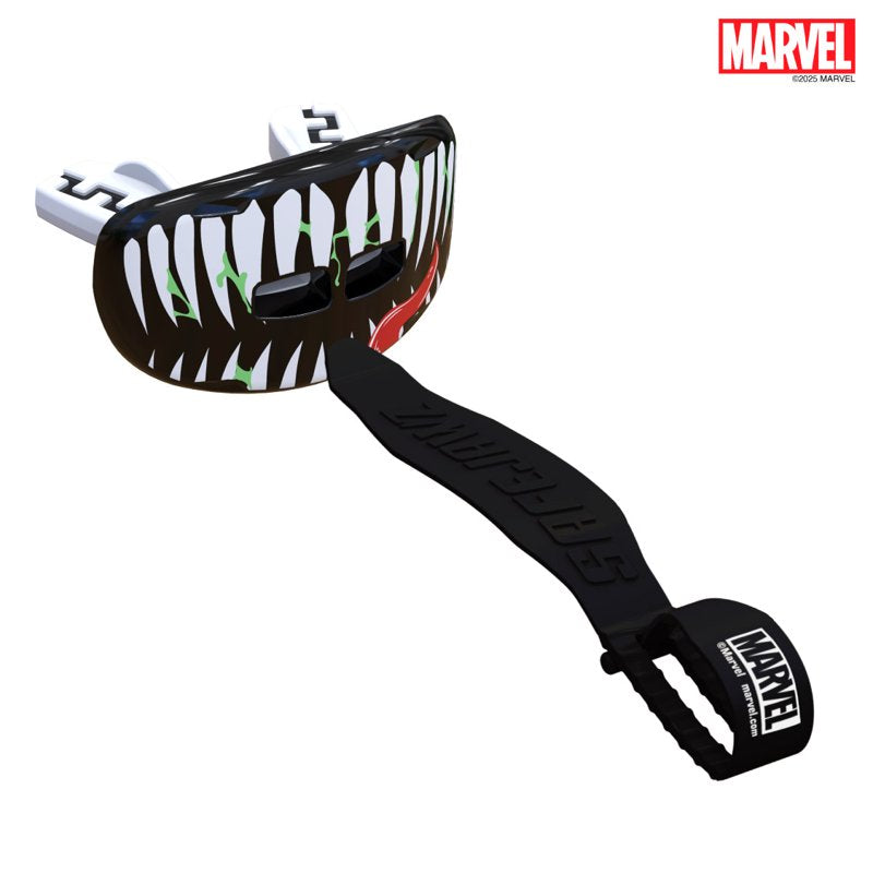 Football Mouth Guard with Detachable Strap - Impact Protection & Breathing Ventilation