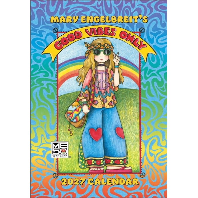 Mary Engelbreit's 2027 Monthly Pocket Planner Calendar with Artwork and Slipcase