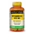 Vitamin B2 Riboflavin 100 Tablets for Energy Support & Nervous System Health