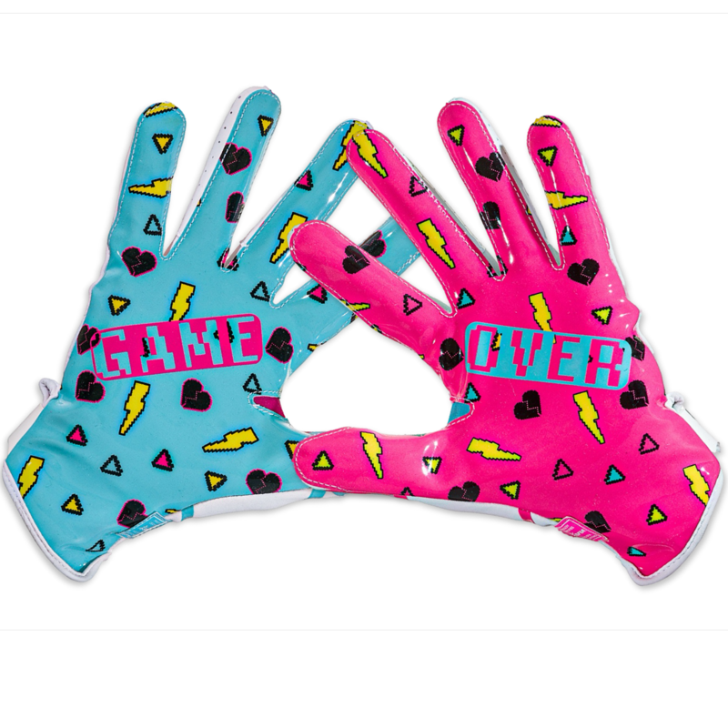 Men's Football Receiver Gloves with Grip Technology - Large