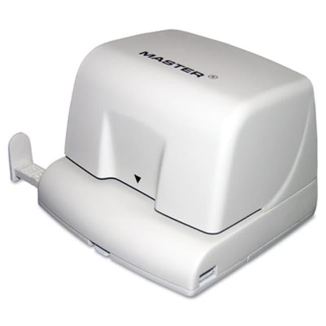 Electric Two-Hole Puncher 12-Sheet Capacity Office Paper Punch Tool